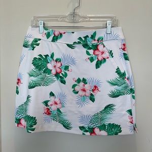 Tommy Bahama floral print skirt size M